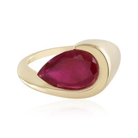 Bague en or et Rubis de Madagascar (de Melo)