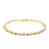 Bracelet en or et Saphir Padparadscha non chauffé (AMAYANI)