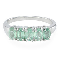 Bague en argent et Kyanite Menthe