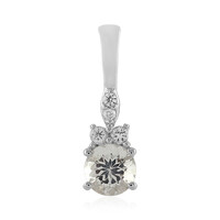 Pendentif en argent et Danburite