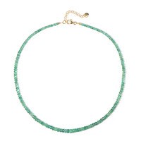 Collier en argent et Emeraude de Zambie