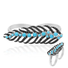 Bague en argent et Turquoise (Dallas Prince Designs)
