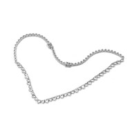 Collier en argent et Topaze blanche