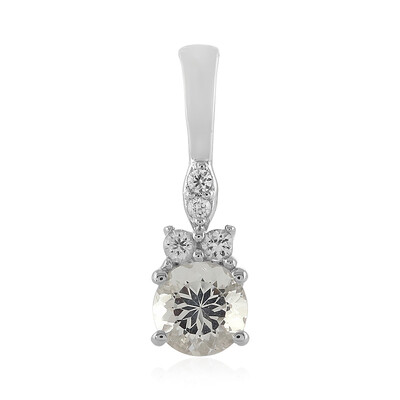 Pendentif en argent et Danburite
