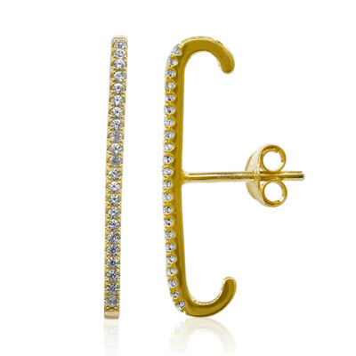 Boucles d'oreilles en argent et Zircon