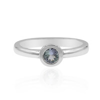 Bague en argent et Tanzanite non chauffée