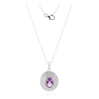 Collier en argent et Améthyste