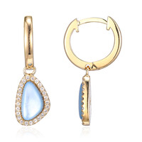 Boucles d'oreilles en argent et Nacre