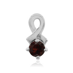 Pendentif en argent et Grenat du Mozambique