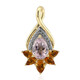Pendentif en or et Kunzite du Brésil (Remy Rotenier)