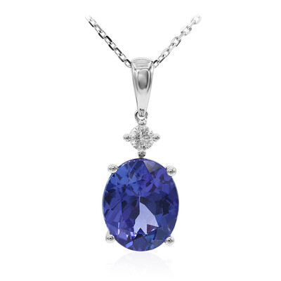 Collier en or et Tanzanite AAA (CIRARI)