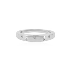 Bague en argent et Diamant I2 (I)