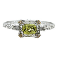 Bracelet en argent et Quartz de l'Ouro Verde (Dallas Prince Designs)