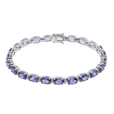 Bracelet en or et Tanzanite AAA (CIRARI)