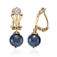 Clip d'oreille en argent et Perle de culture d'eau douce