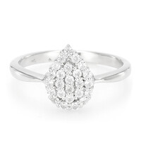 Bague en argent et Zircon