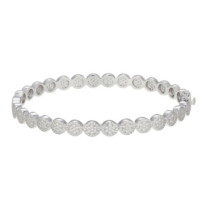 Bracelet en argent et Zircon (Adela Silber)