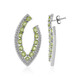 Boucles d'oreilles en argent et Péridot