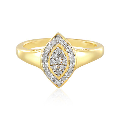 Bague en argent et Diamant I2 (I)