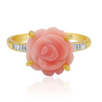 Bague en argent et Nacre