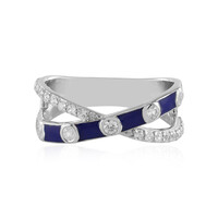 Bague en argent et Zircon