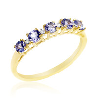 Bague en or et Tanzanite