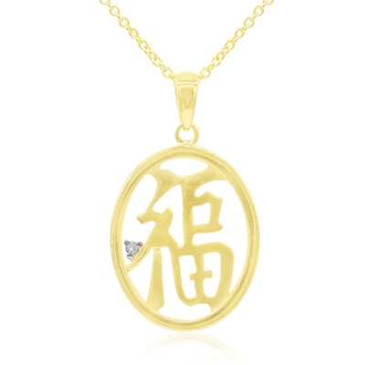 Collier en argent et Topaze blanche