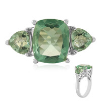 Bague en argent et Fluorite d'Esperanza
