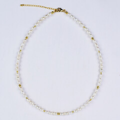 Collier en argent et Perle de culture d'eau douce