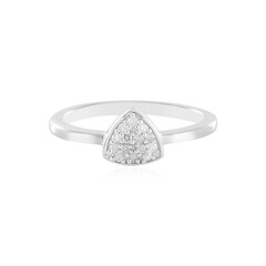 Bague en argent et Diamant I2 (I)