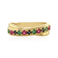 Bague en argent et Emeraude de Socoto