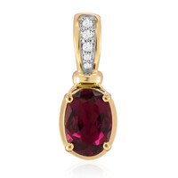 Pendentif en or et Rubellite (Tenner Diniz)