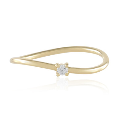 Bague en or et Diamant IF (D)