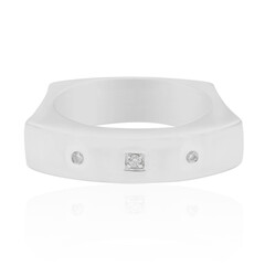 Bague en argent et Diamant I1 (G)