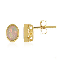 Boucles d'oreilles en argent et Opale Welo