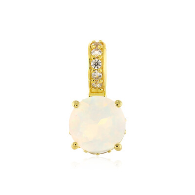 Pendentif en argent et Opale Welo