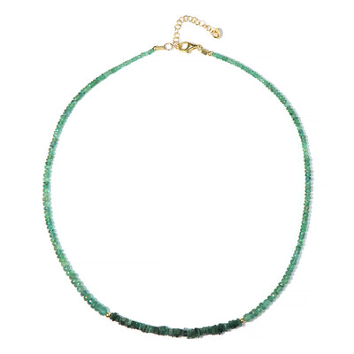 Collier en argent et Emeraude de Zambie