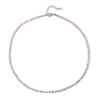 Collier en argent et Kunzite
