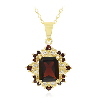 Collier en argent et Grenat