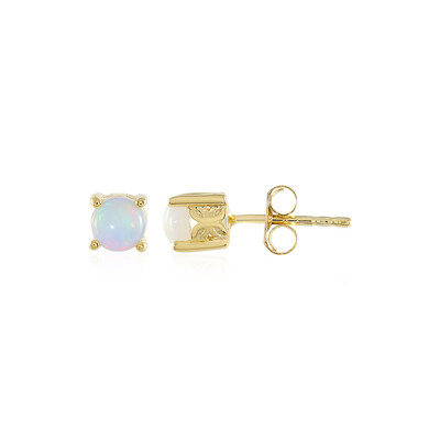 Boucles d'oreilles en argent et Opale Welo