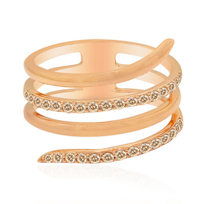 Bague en or et Diamant Rose de France SI (Annette)