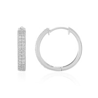 Boucles d'oreilles en argent et Zircon