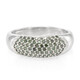 Bague en argent et Diamant fantaisie