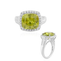 Bague en or et Sphène du Zimbabwe (AMAYANI)