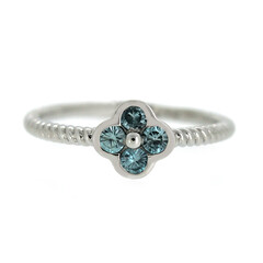Bague en argent et Zircon de Ratanakiri
