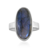 Bague en argent et Labradorite