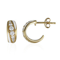 Boucles d'oreilles en argent et Zircon