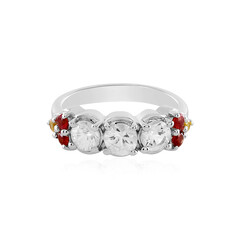Bague en argent et Zircon