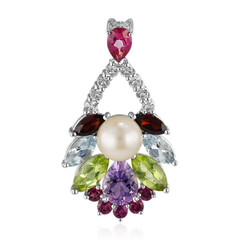 Pendentif en argent et Améthyste
