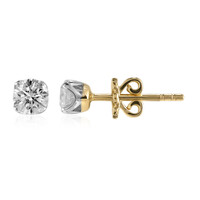 Boucles d'oreilles en or et Diamant SI1 (G)